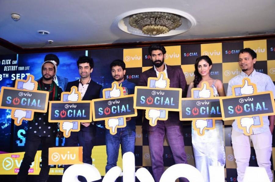 Social Web Series Press Meet held in Hyderabad. South Indian actor Rana Daggubati and others graced the event. Rana Daggubati,actor Rana Daggubati,Social Web Series press meet,Social Web Series,Social Web Series press meet pics,Social Web Series press meet images,Social Web Series press meet stills,Social Web Series press meet pictures,Social Web Series press meet