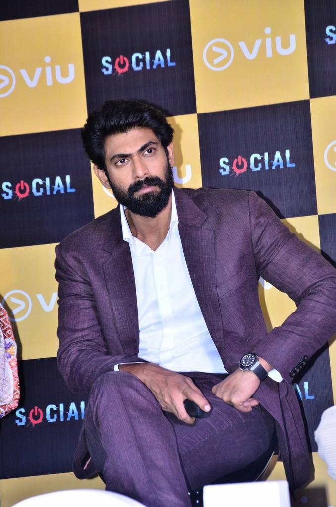 Actor Rana Daggubati at Social Web Series press meet. Rana Daggubati,actor Rana Daggubati,Social Web Series press meet,Social Web Series,Social Web Series press meet pics,Social Web Series press meet images,Social Web Series press meet stills,Social Web Series press meet pictures,Social Web Series press meet