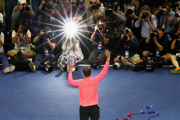 Spain's Rafael Nadal defeated Kevin Anderson from South Africa 6-3, 6-3, 6-4 to win his third US Open title on Sunday. The victory gave the world number one the 16th Grand Slam title. Only his longtime rival Roger Federer has more, with 19. Besides his triumph in New York, Nadal also won the French Open in June and has collected two major titles in the same year for the first time since 2013, when he won the last of his two US Open crowns. Rafael Nadal,Rafael Nadal beats Kevin Anderson,US Open title,US Open title 2017,Rafael Nadal wins US Open title,Kevin Anderson,Rafael Nadal vs Kevin Anderson