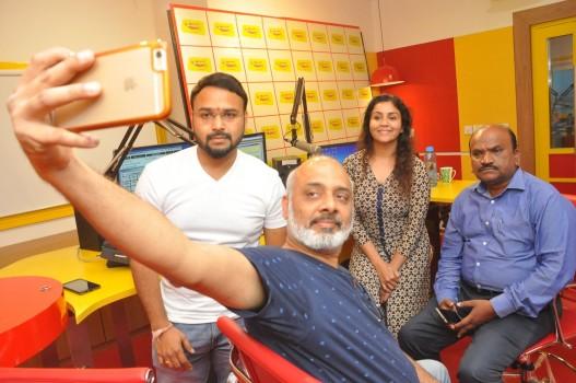 Telugu movie Oxygen song launched at Radio Mirchi 98.3 FM in Hyderabad.