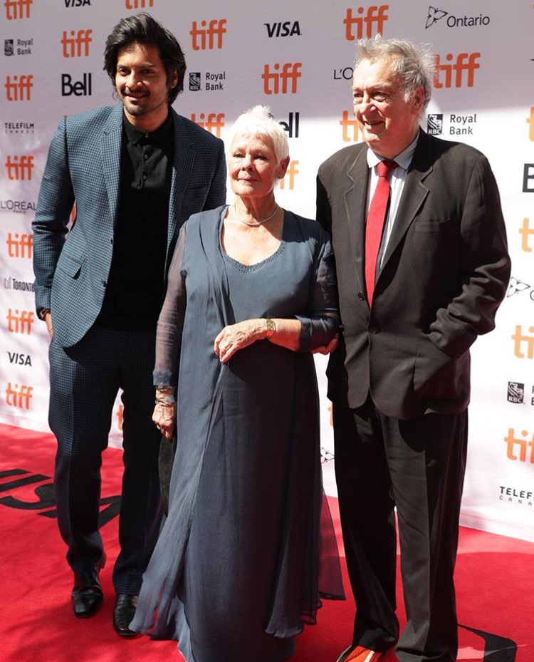 The film releases in India on 6th October! Ali Fazal and Dame Judi Dench,Ali Fazal,Dame Judi Dench,Toronto International Film Festival 2017,Toronto International Film Festival