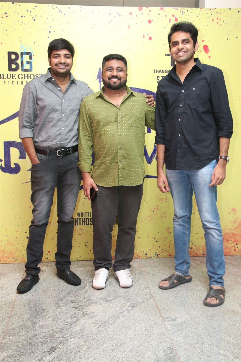 Sathish, KE Gnanavel Raja, Balaji Mohan at Hara Hara Mahadevaki audio launch. Gautham Karthik,Nikki Galrani,Sathish,Hara Hara Mahadevaki,Hara Hara Mahadevaki audio,Hara Hara Mahadevaki audio launch,Hara Hara Mahadevaki audio launch pics,Hara Hara Mahadevaki audio launch images,Hara Hara Mahadevaki audio launch stills,Hara Hara Maha