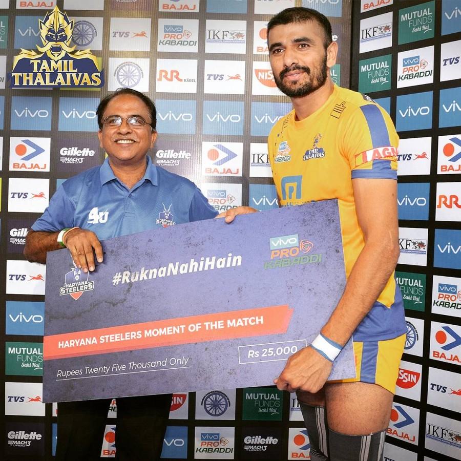 Pro Kabaddi 2017,Pro Kabaddi,Tamil Thalaivas pip UP Yoddha,Tamil Thalaivas,UP Yoddha,PKL,PKL 2017
