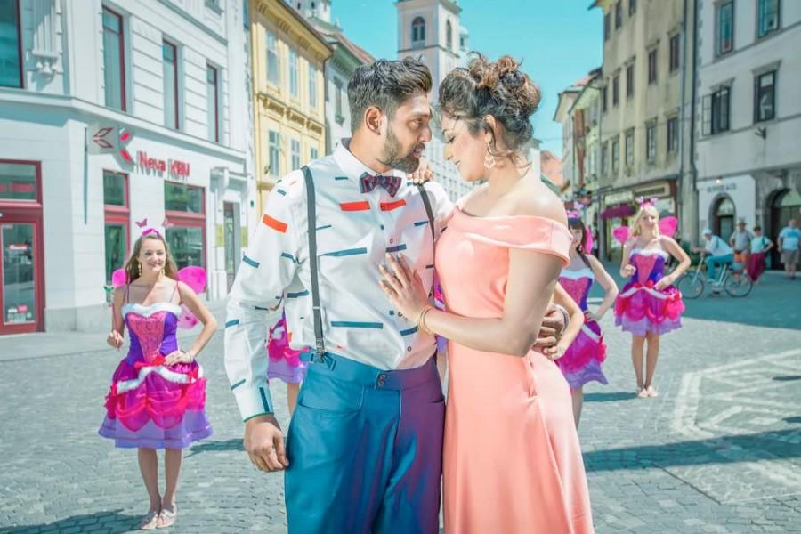 Dhruva Sarja Rachita Ram S Bharjari Movie Stills Photos