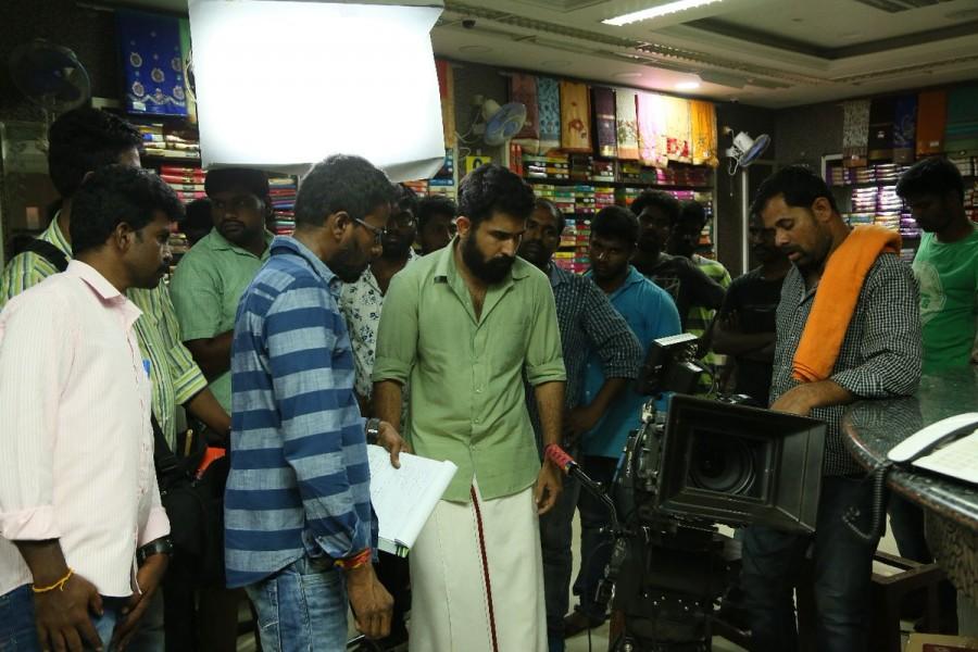 Annadurai is an upcoming Tamil movie directed by G. Srinivasan and produced by Radikaa Sarathkumar. Vijay Antony,actor Vijay Antony,Annadurai working stills,Annadurai,Annadurai working pics,Annadurai working images,Annadurai working pictures,Annadurai working photos