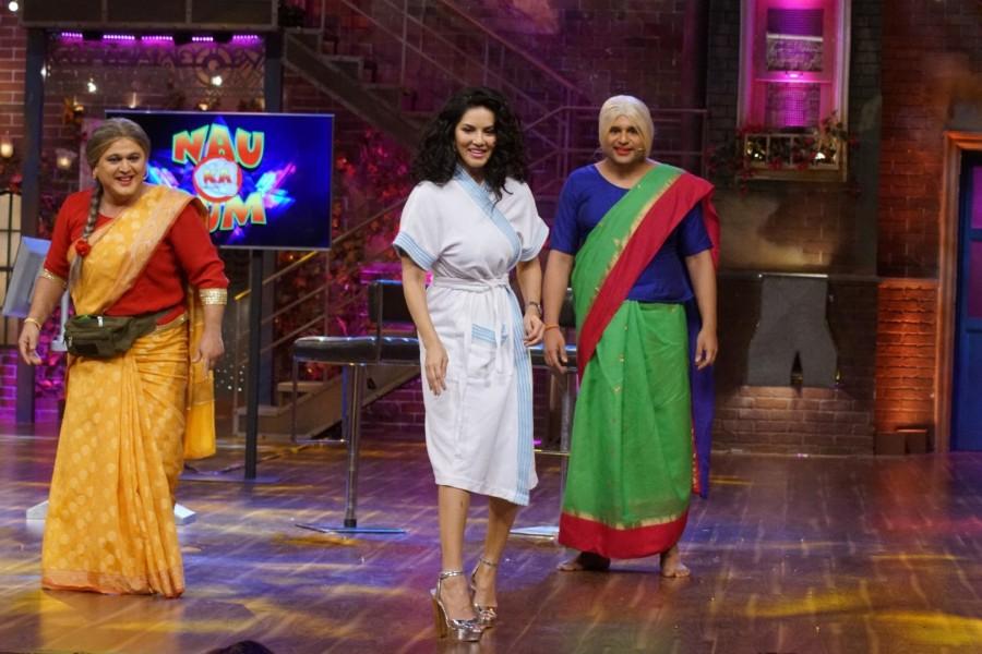 From talking about Shahrukh Khan being her favoutire actor to dancing on her famous songs, this episode will be a great watch. Sunny Leone,Mithun Chakraborty,Sunny Leone and Mithun Chakraborty,Sunny Leone Drama Company,Sunny Leone on Drama Company,Sunny Leone visits Drama Company
