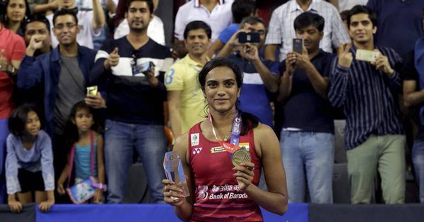 Sindhu started the game brightly, holding a 5-2 lead early in the first game. Okuhara fought back and equalized at the seven-point mark, firing some delectable drop shots. Sindhu, however, held a two-point lead at the mid-game break. Later, Okuhara grabbed four consecutive points to take a 13-12 lead. But Sindhu ended the momentum with a crisp winner. She then matched Okuhara shots for shots and didn't allow the Japanese to dictate th e pace of the game. Even though Okuhara tried to play long rallies, Sindhu was smart enough to not give her much space to go for aggressive strokes. Sindhu held a 19-17 lead and it became 20-18. Okuhara managed to save two game points as she equalized 20-all. Sindhu then stamped her authority with two shots which Okuhara failed to defend as the Indian clinched the first game 22-20. PV Sindhu,PV Sindhu beats Nozomi Okuhara,shuttler P.V. Sindhu,Nozomi Okuhara,Korea Open Super Series title,Sindhu wins Korea Open title,Korea Open title