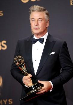 Actor Alec Baldwin walked away with the Outstanding Supporting Actor in a Comedy Series trophy at the 69th Primetime Emmy Awards here for his portrayal of US President Donald Trump on 