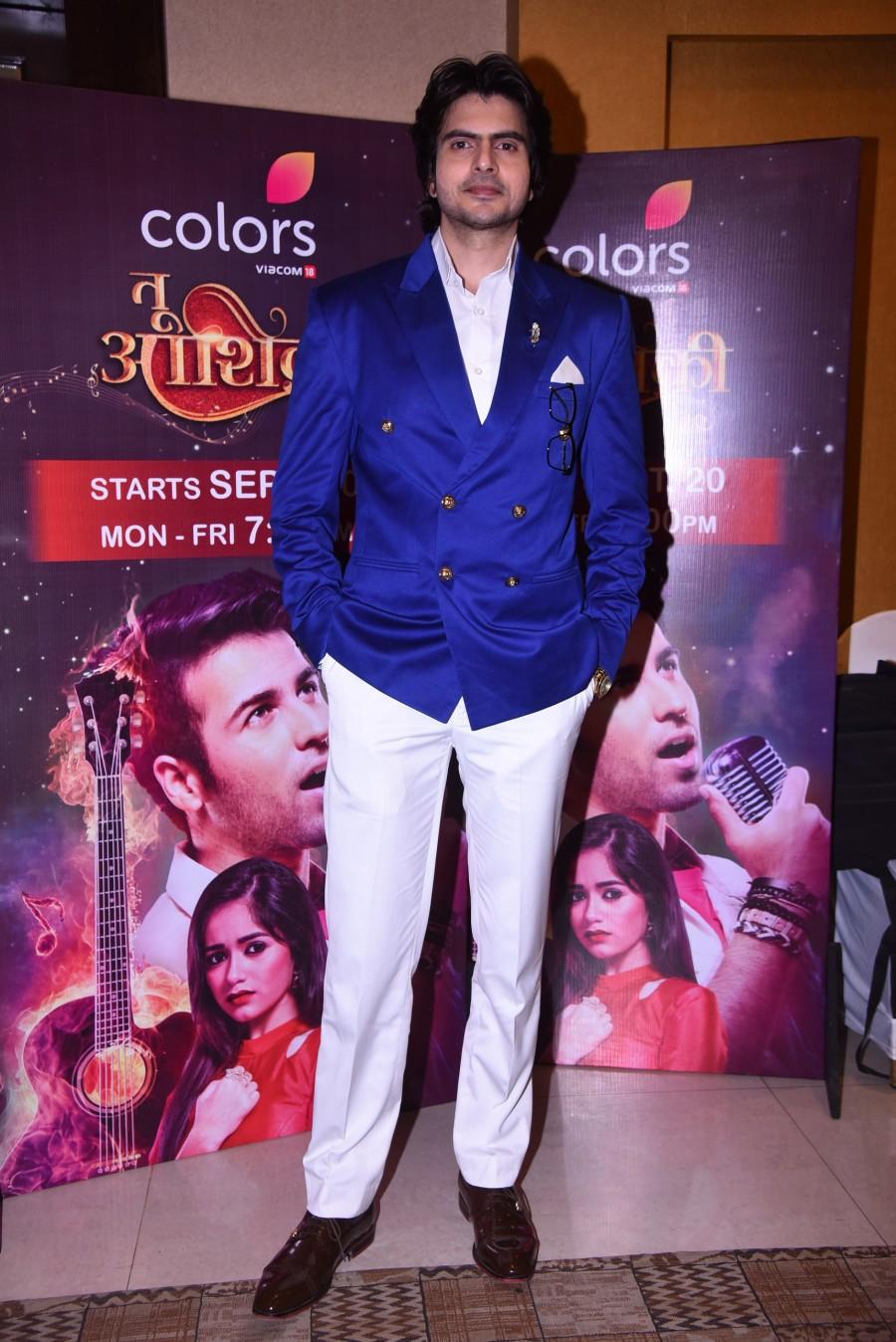 Rahil Azam at the launch of Tu Aashiquii on Colors. Jannat Zubair,Ritvik Arora,Gauri Pradhan and Rahil Azam and from Ishq Mein Marjawan,actors Arjun Bijlani,Aalisha Panwar,Tu Aashiquii and Ishq Mein Marjawan,Tu Aashiquii,Ishq Mein Marjawan