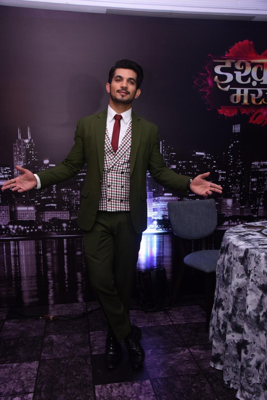 Arjun Bijlani at the launch of Ishq Mein Marjawan on Colors. Jannat Zubair,Ritvik Arora,Gauri Pradhan and Rahil Azam and from Ishq Mein Marjawan,actors Arjun Bijlani,Aalisha Panwar,Tu Aashiquii and Ishq Mein Marjawan,Tu Aashiquii,Ishq Mein Marjawan