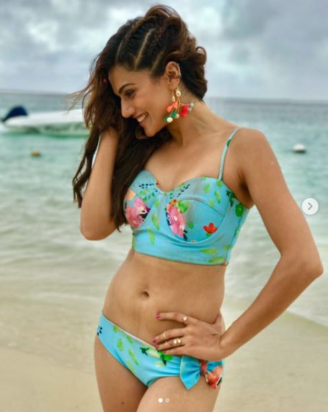But while shooting for Judwaa 2 she had to tone down her muscles in a particular way and hence was recommended gymming. She awaited to go back to her normal fitness routine that she found exciting. Taapsee Pannu,Taapsee Pannu workout,Taapsee workout,Taapsee Pannu workout Judwaa 2,Judwaa 2,Taapsee Pannu bikini,Taapsee in Bikini,taapsee pannu judwaa 2