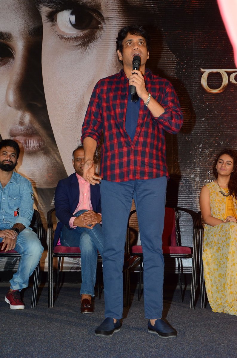Nagarjuna Akkineni at Raju Gari Gadhi 2 trailer launch. Nagarjuna Akkineni,Seerat Kapoor,thaman S,S. Thaman,Music director S. Thaman,Raju Gari Gadhi 2 trailer,Raju Gari Gadhi 2,Raju Gari Gadhi 2 trailer launch,Raju Gari Gadhi 2 trailer launch pics,Raju Gari Gadhi 2 trailer launch images,Raju Gari Gadhi 2 trail