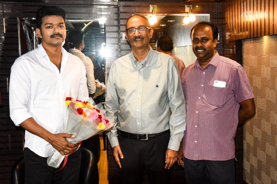 The film will be a dubbed version of Mersal, featuring Tamil actor Vijay. Thalapathy Vijay,Vijay,actor Vijay,Vijay dubs for Adirindhi,Vijay dubs for Mersal,Mersal,Mersal dubbing,Mersal movie dubbing,Atlee,Ilayathalapathy Vijay
