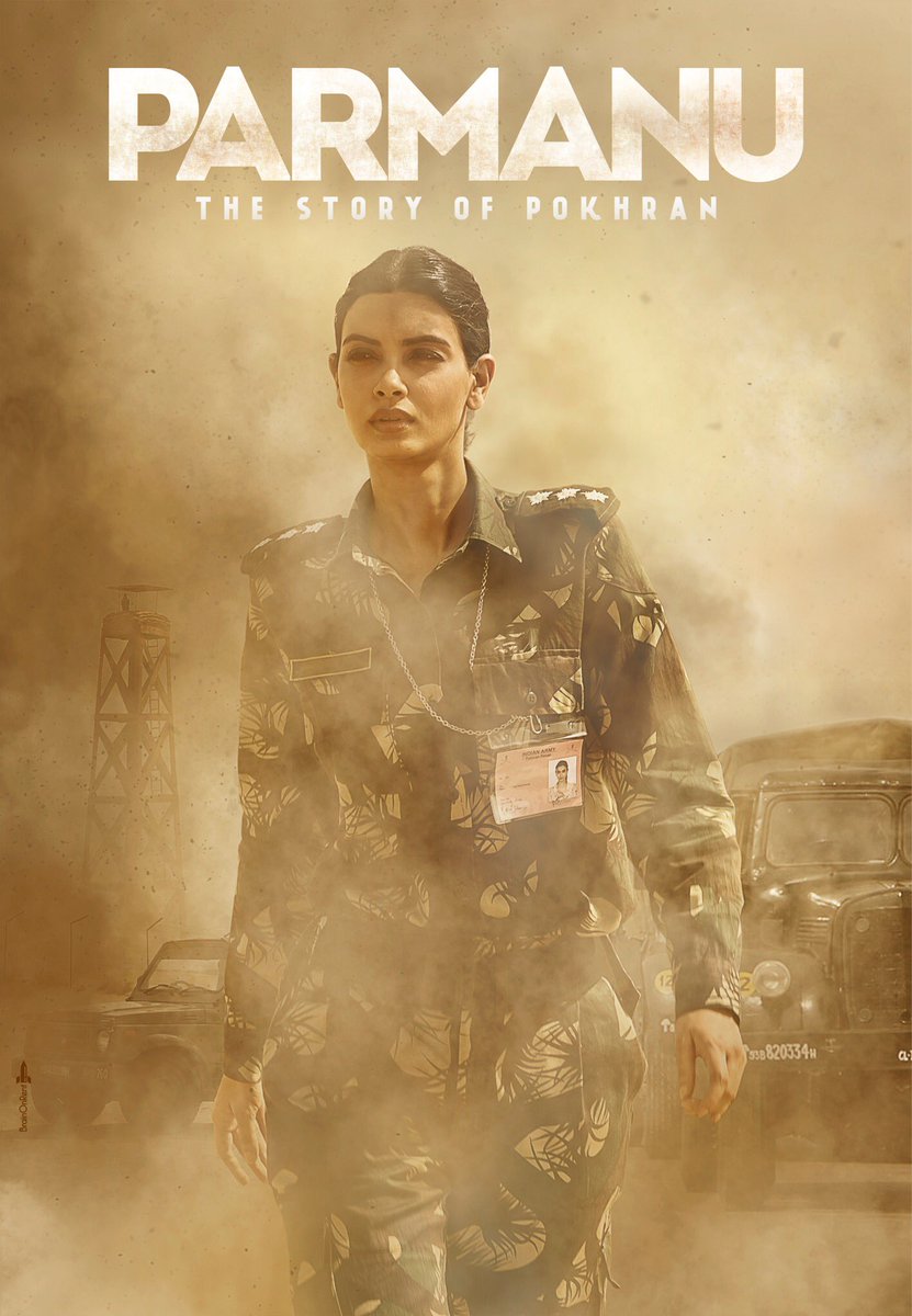 Diana Penty's Parmanu: The Story of Pokhran poster. Parmanu: The Story Of Pokhran,Parmanu: The Story Of Pokhran first look,Parmanu: The Story Of Pokhran first look poster,Parmanu: The Story Of Pokhran poster,John Abraham,Diana Penty