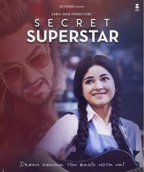 Secret Superstar: Secret Superstar is an upcoming Indian musical drama film, written and directed by Advait Chandan and produced by Aamir Khan and Kiran Rao. The film features Zaira Wasim, Meher Vij and Aamir Khan in lead roles, and tells the story of a child who aspires to be a singer. Secret Superstar is set to release on 19 October 2017.