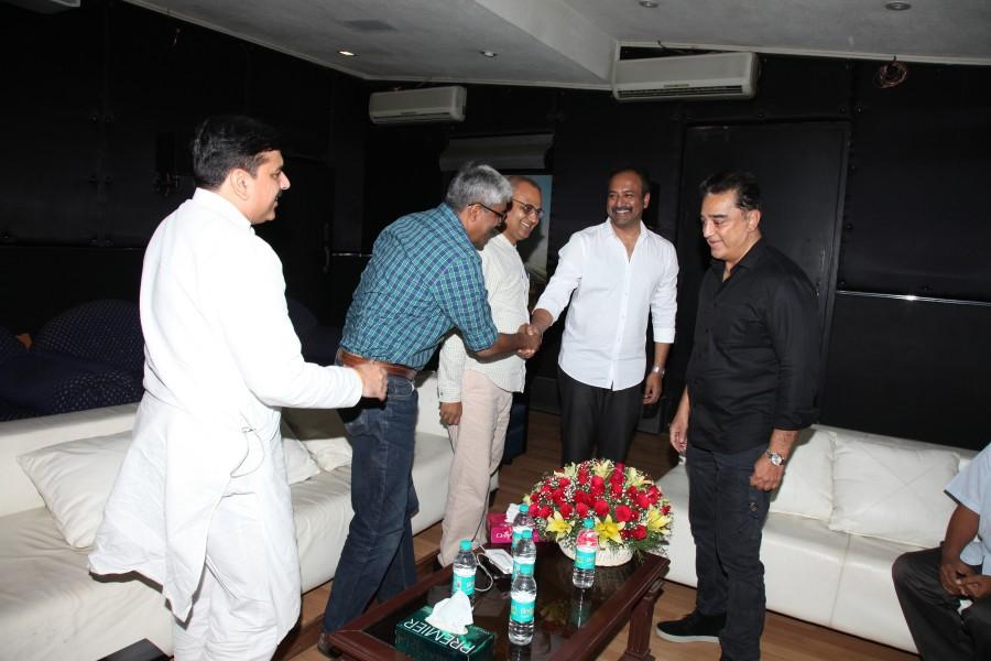 Kejriwal said they shared views on various subjects and would meet again in the future. Arvind Kejriwal,CM Arvind Kejriwal,Arvind Kejriwal meets Kamal Hassan,Kamal Hassan meets Arvind Kejriwal