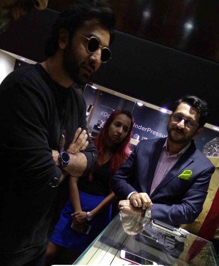 Ranbir Kapoor launches TAG Heuer s latest collection Photos