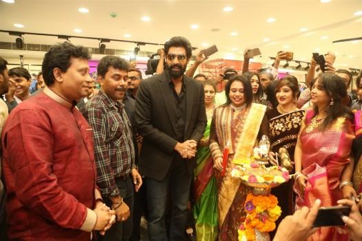 Rana Daggubati, Vijay Devarakonda & Anu Emmanuel launches KLM fashion mall at Ameerpet, Hyderabad.