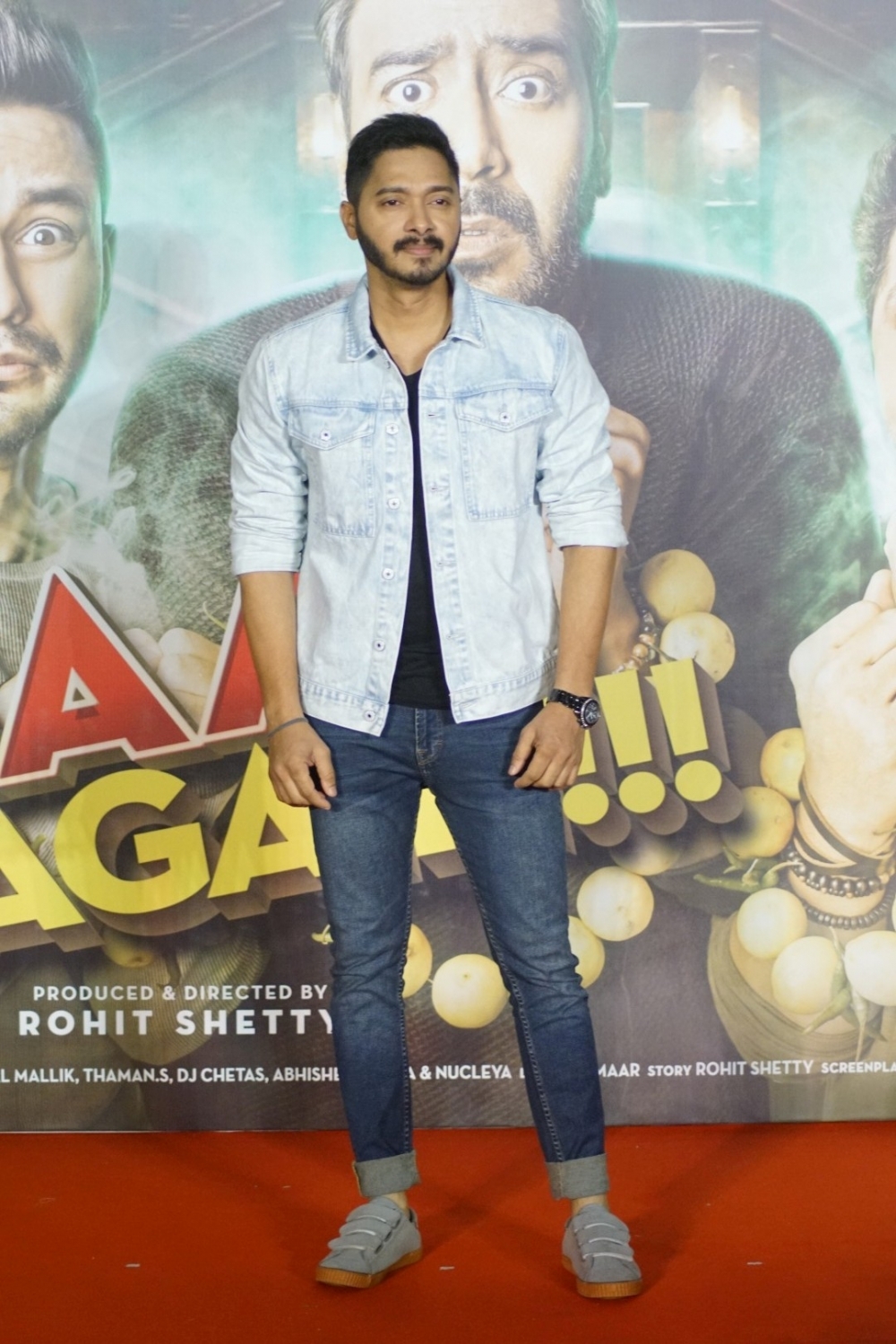 Actor Shreyas Talpade during the trailer launch of his upcoming film "Golmaal Again" in Mumbai on Sept 22, 2017. Ajay Devgn,Parineeti Chopra,Arshad Warsi,Tusshar Kapoor,Golmaal Again trailer launch,Golmaal Again trailer,Golmaal Again,Golmaal Again trailer launch pics,Golmaal Again trailer launch images,Golmaal Again trailer launch stills,Golmaal Again trailer launch