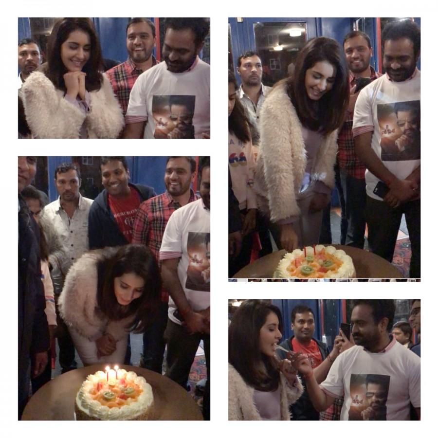 "A big shout out to director Bobby for his vision and making me a part of it. So proud," she wrote. Raashi Khanna,Raashi Khanna watches Jai Lava Kusa,Jai Lava Kusa,Jai Lava Kusa special screening,Jr NTR