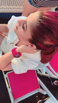 One of the most celebrated actresses of South India, Nayanthara flaunts her pink neon hair in New York.