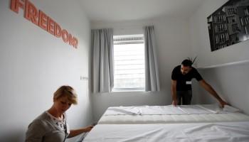 Former Dutch prison,Dutch prison,Netherlands,prison now offers refuge as hotel