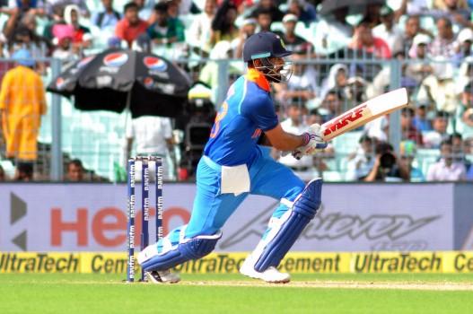 India skipper Virat Kohli equalled his previous incumbent Mahendra Singh Dhoni's run of nine consecutive wins after the series clinching five-wicket win over Australia in the third One-Day International (ODI) here on Sunday. India rode on a superb batting performance to register an unassailable 3-0 lead in the ongoing five-match series against the reigning world champions. After Rohit Sharma and Ajinkya Rahane gave the hosts a steady start, in-form all-rounder Hardik Pandya regaled the packed stands at the Holkar Stadium with some power-packed batting lower down the order.