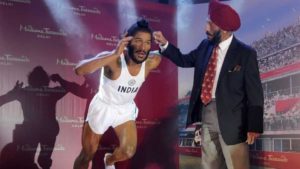 Anshul Jain, General Manager and Director, Merlin Entertainments India Pvt. Ltd, said media here during the unveiling: "To honour Milkha Singh is a prestigious moment for all of us at Madame Tussauds. His hard work, achievements and contributions to Indian sports is a motivation for all. Milkha Singh unveils wax figure,Milkha Singh wax figure,Milkha Singh,Flying Sikh,Milkha Singh wax statue,Madame Tussauds