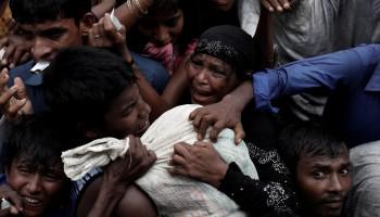 Rohingya,Rohingya flee Myanmar,Violence in Myanmar,480,000 Rohingya,refuge in Bangladesh