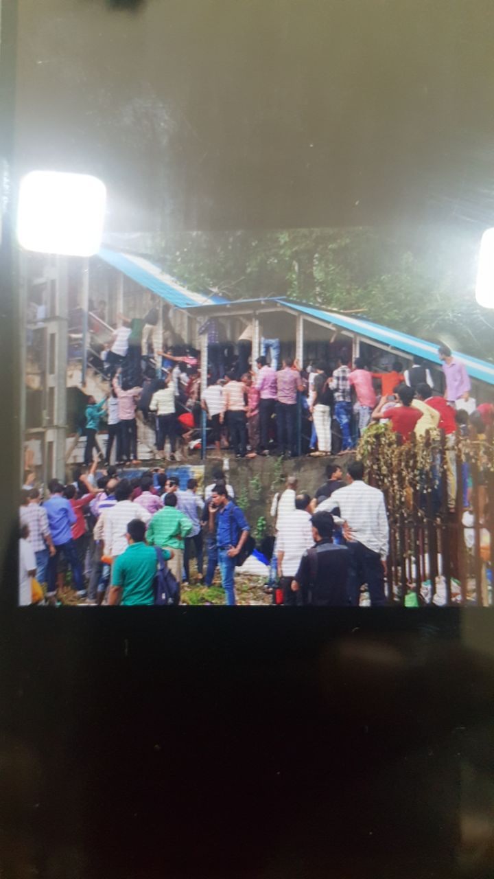 As the rescue teams arrived, local cab drivers and workers helped shift the injured. Elphinstone tragedy,Elphinstone,several dead in elphinstone stampede,elphinstone stampede,Elphinstone station,Elphinstone railway starion,Mumbai stampede