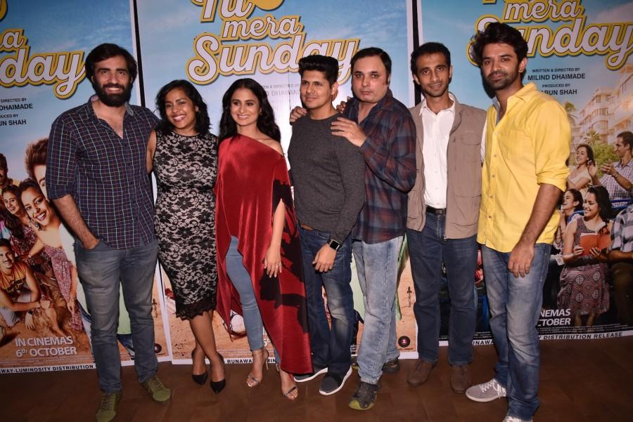 Avinash Tiwary, Shahana Goswami, Rasika Dugal, Vishal Malhotra, Jay Upadhyay, Nakul Bhalla and Barun Sobti. Rajkumar Hirani,Kiran Rao,Amol Gupte,R Balki,Gauri Shinde,Vijay Krishna Acharya,Tu Hai Mera Sunday,Tu Hai Mera Sunday special screening,Tu Hai Mera Sunday special screening pics,Tu Hai Mera Sunday special screening images,Tu Hai Mera Sunday special screen