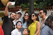 Mumbai is a food lovers paradise with an amazing line up of  restaurants and fine dining places, cafes, night clubs and new ones with very niche cuisines mushrooming everyday! The choices for international  food are abundant but there are very few places that can go for an authentic Tamil meal. To fill this gap, Neha Kannan, wife of Renowned TV and Radio Host Siddharth Kannan curates authentic Tamilian feasts called 'Virundhu'! The one hosted by her at WTF, Versova saw a large turnout of celebrities and authentic food lovers!