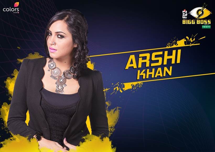 Arshi Khan Bigg Boss 11,Bigg Boss 11 contestants list with photos,Bigg Boss 11 contestants profiles,Bigg Boss 2017 participants,Host Salman Khan,Bigg Boss 11 18 contestants,Bigg Boss 11 houses,colors,reality TV show,Hina khan,shilpa shinde,Hiten Tejwani,Priyank Shar