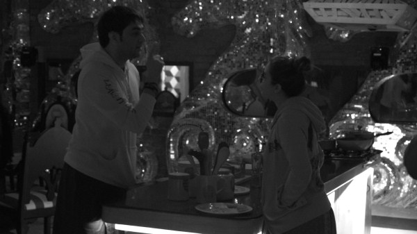 After the excitement of entering the Bigg Boss House wore away, the nerves and the contestants’ tiredness paves the way for the first fight in the house. Shilpa Shinde and Vikas Gupta picked up the strings were they had left off onstage and break into an argument in the wee hours of the morning. As Shilpa tries to clarify her side of the story, Vikas loses his temper and calls her a ‘psycho’ and ‘mentally challenged person.’ While the remaining contestants try to intervene and break up the argument, Shilpa finally moves away from the scene crying. Shilpa Shinde,Vikas Gupta,Hina and Benafsha,Bigg Boss 11,Bigg Boss 11 on Day 1,Salman Khan