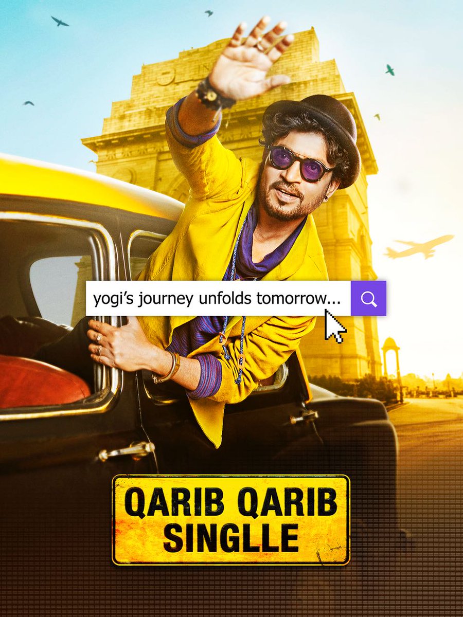 With every passing content, the film has intrigued the audience to a great extent who are eager to witness the quirky film onscreen. Presented by Zee Studios, 'Qarib Qarib Singlle' is A Jar Pictures production and is helmed by filmmaker Tanuja Chandra, the film is shot across real locations of Bikaner, Rishikesh and Gangtok. Irrfan Khan,Qarib Qarib Singlle teaser posters,Qarib Qarib Singlle,Qarib Qarib Singlle teaser,Qarib Qarib Singlle movie teaser,Parvathy