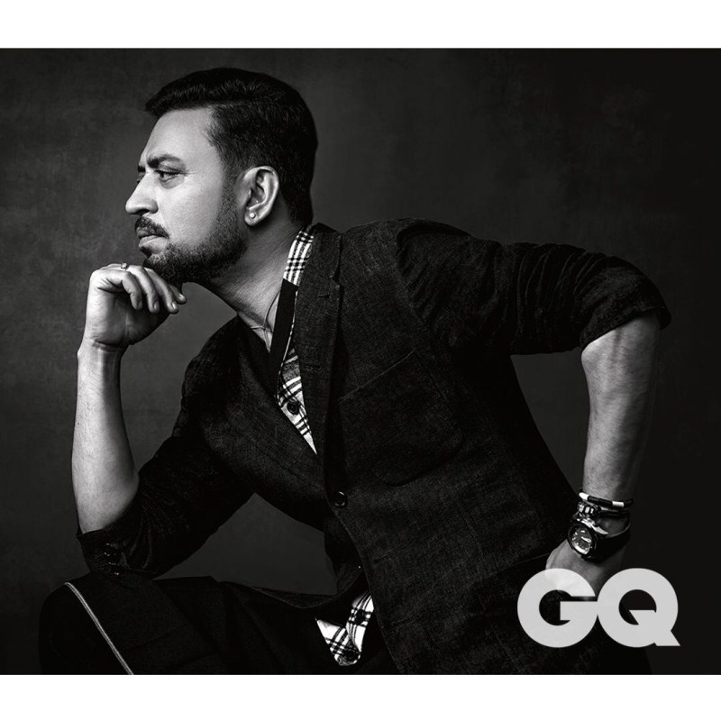 Bollywood actor Irrfan Khan is known for his experimental roles in movies. But the actor who recently released the trailer of his upcoming movie Qareeb Qareeb Single, has pleasantly surprised us by being very experimental in his dressing as well. Irrfan Khan,actor Irrfan Khan,Irrfan Khan on GQ magazine shoot,GQ magazine shoot,Qareeb Qareeb