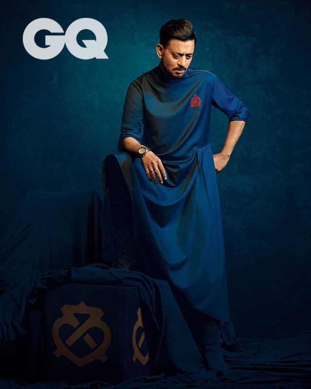 Irrfan Khan shot these for their anniversary special issue featuring those who were honored at the "GQ Men of The Year Awards" including Irrfan Khan, Aamir Khan, Ranveer Singh and Sidharth Malhotra. Irrfan Khan,actor Irrfan Khan,Irrfan Khan on GQ magazine shoot,GQ magazine shoot,Qareeb Qareeb