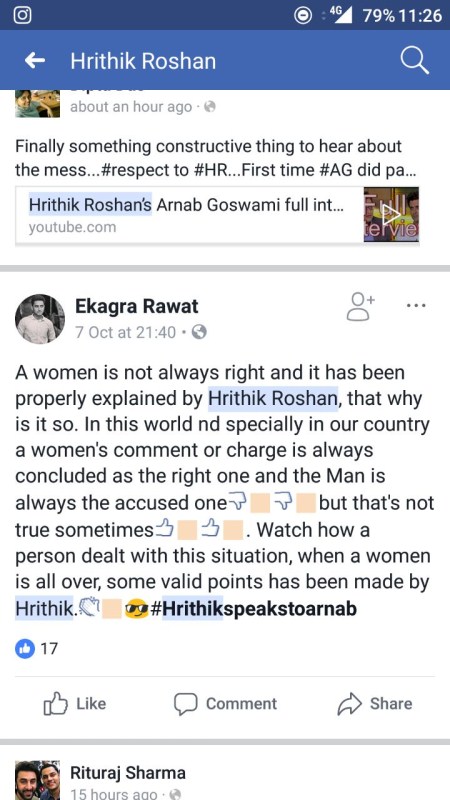 Almost immediately after the 10 min teaser of the interview with The Republic was out, social media went into a frenzy witnessing a never seen before avatar of Hrithik Roshan. Social media went ablaze with active conversations discussing the actors revealations and explanations. The audience hailed the actor for presenting facts and evidence supporting his claims. Hrithik Roshan,actor Hrithik Roshan,Kangana Ranaut controversy,Kangana Ranaut,hrithik roshan kangana ranaut,hrithik kangana affair