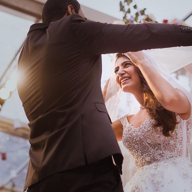 The destination wedding happened at Hotel W. Select guests were invited for the special occasion. Samantha Ruth Prabhu,Samantha,Samantha wedding,Samantha marriage,Samantha weds Naga Chaitanya,Naga Chaitanya,Naga Chaitanya wedding,Naga Chaitanya wedding pics,Naga Chaitanya marriage