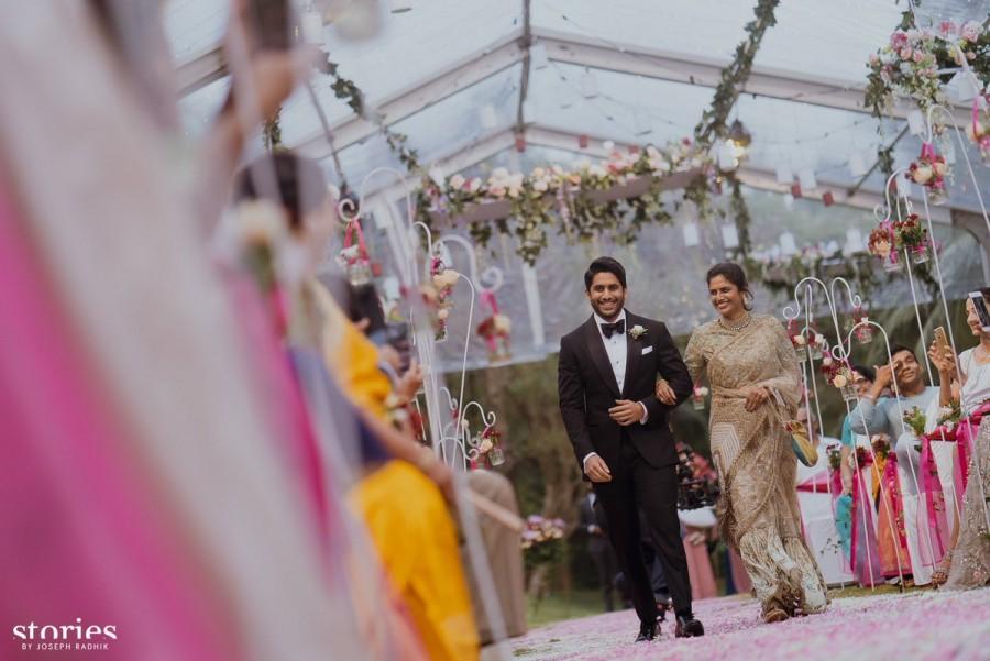 At this juncture, IBTimes conveys our hearty wishes to the newly wed couples. Samantha Ruth Prabhu,Samantha,Samantha wedding,Samantha marriage,Samantha weds Naga Chaitanya,Naga Chaitanya,Naga Chaitanya wedding,Naga Chaitanya wedding pics,Naga Chaitanya marriage