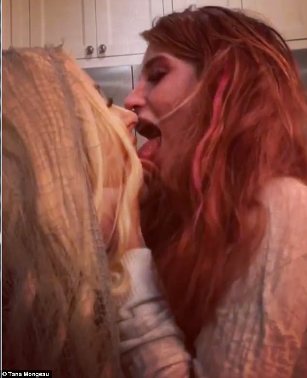 Thorne, meanwhile, took to Instagram and wrote: "Yes I changed my hair again and yes I'm fuxin 20. Let's go Libras met so many people last night that had the same birthday as me. It was awesome. Happy birthday guys!" Bella Thorne,Bella Thorne birthday,Bella Thorne birthday celebration,Bella Thorne 20th birthday,Tana Mongeau,Bella Thorne and Tana Mongeau,Bella Thorne licks Tana Mongeau tongue
