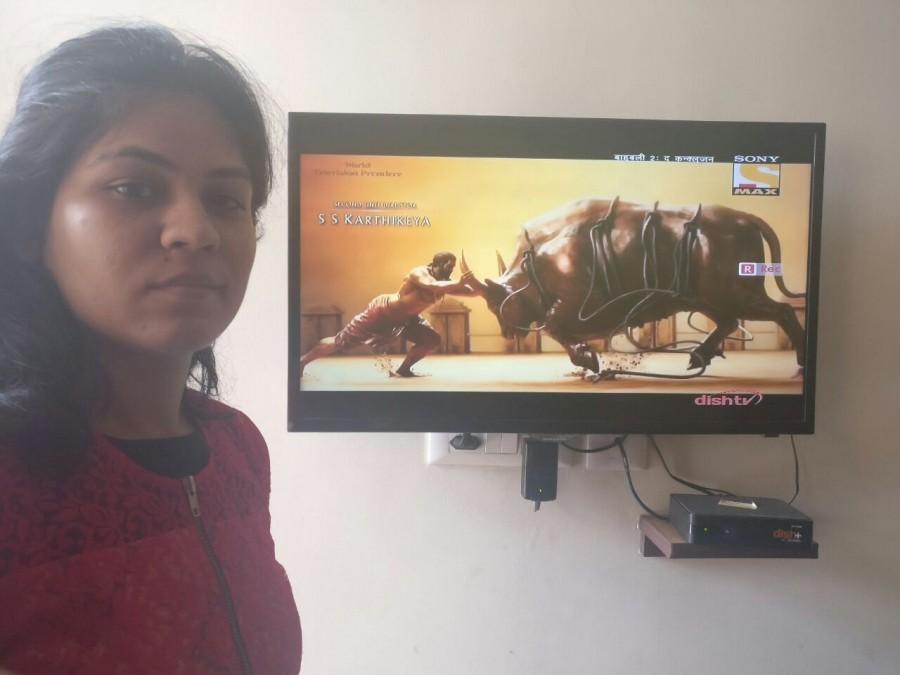 For Prabhas’ fans this was no less than an event. Fans all over the country tuned in to watch their darling on screen. Prabhas,Prabhas fans,Baahubali 2: The Conclusion,Baahubali,Baahubali 2,Prabhas fans take selfies