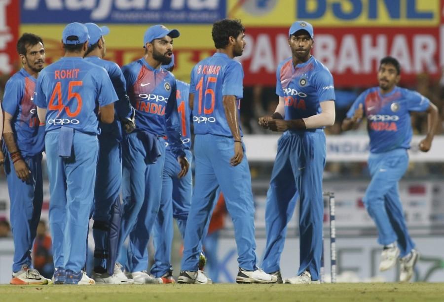 Earlier, Assam Chief Minister Sarbananda Sonowal declared the stadium open for international cricket, minutes before the toss was won by the Australian skipper. Australia thrash India,Australia beats India,Australia thrash India by 8 wickets,T20I series,Twenty20 International,Barsapara Stadium,David Warner,Virat Kohli