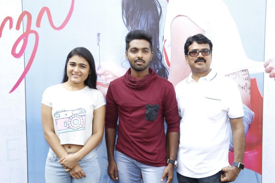 Shalini Pandey, G.V. Prakash Kumar and M.M. Chandramouli spotted at 100 Percent Kadhal movie launch. GV Prakash,Shalini Pandey,Devi Sri Prasad,G.V. Prakash Kumar,100 Percent Kadhal,100 Percent Kadhal movie launch,100 Percent Kadhal movie pooja,100 Percent Kadhal movie launch pics,100 Percent Kadhal movie launch images,100 Percent Kadhal movie launch stil