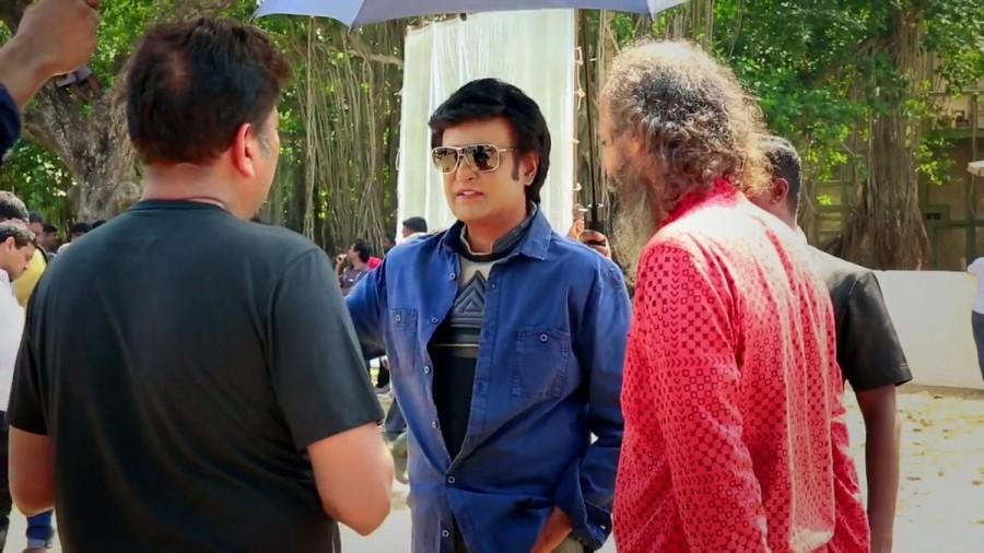Check out Rajinikanth, Akshay Kumar's 2 Point 0 making pics. Rajinikanth,Akshay Kumar,2 Point 0 making stills,2 Point 0 making pics,2 Point 0 making images,2 Point 0 making pictures,2 Point 0 making photos,Amy Jackson