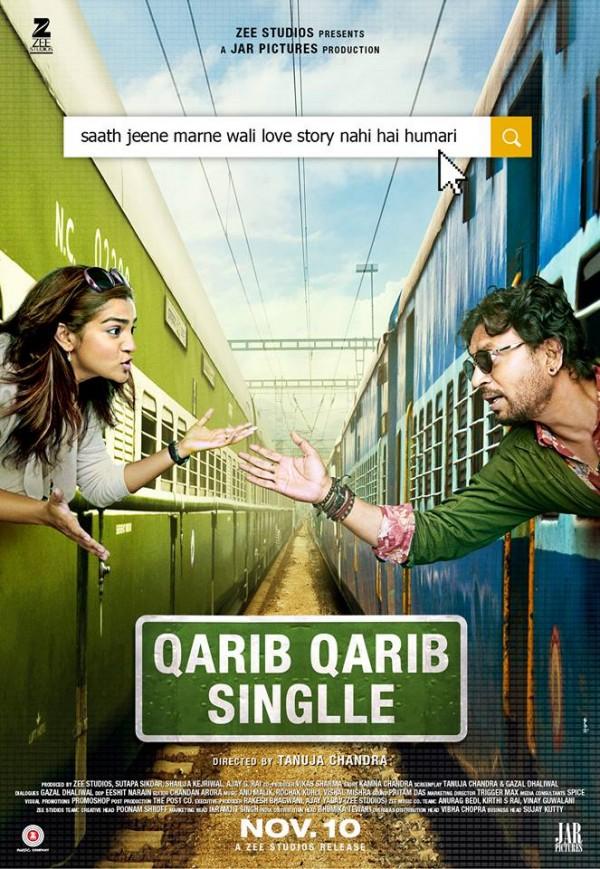 Irrfan Khan and Parvathy's Qarib Qarib Singlle movie posters - Photos