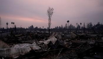 California,California landscape,Tubbs Fire,Sonoma and Napa counties
