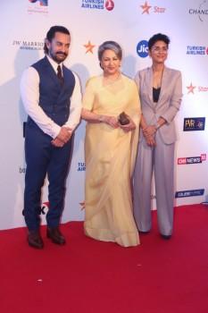 Kiran Rao and Aamir Khan spotted at Jio Mami Film Festival 2017.