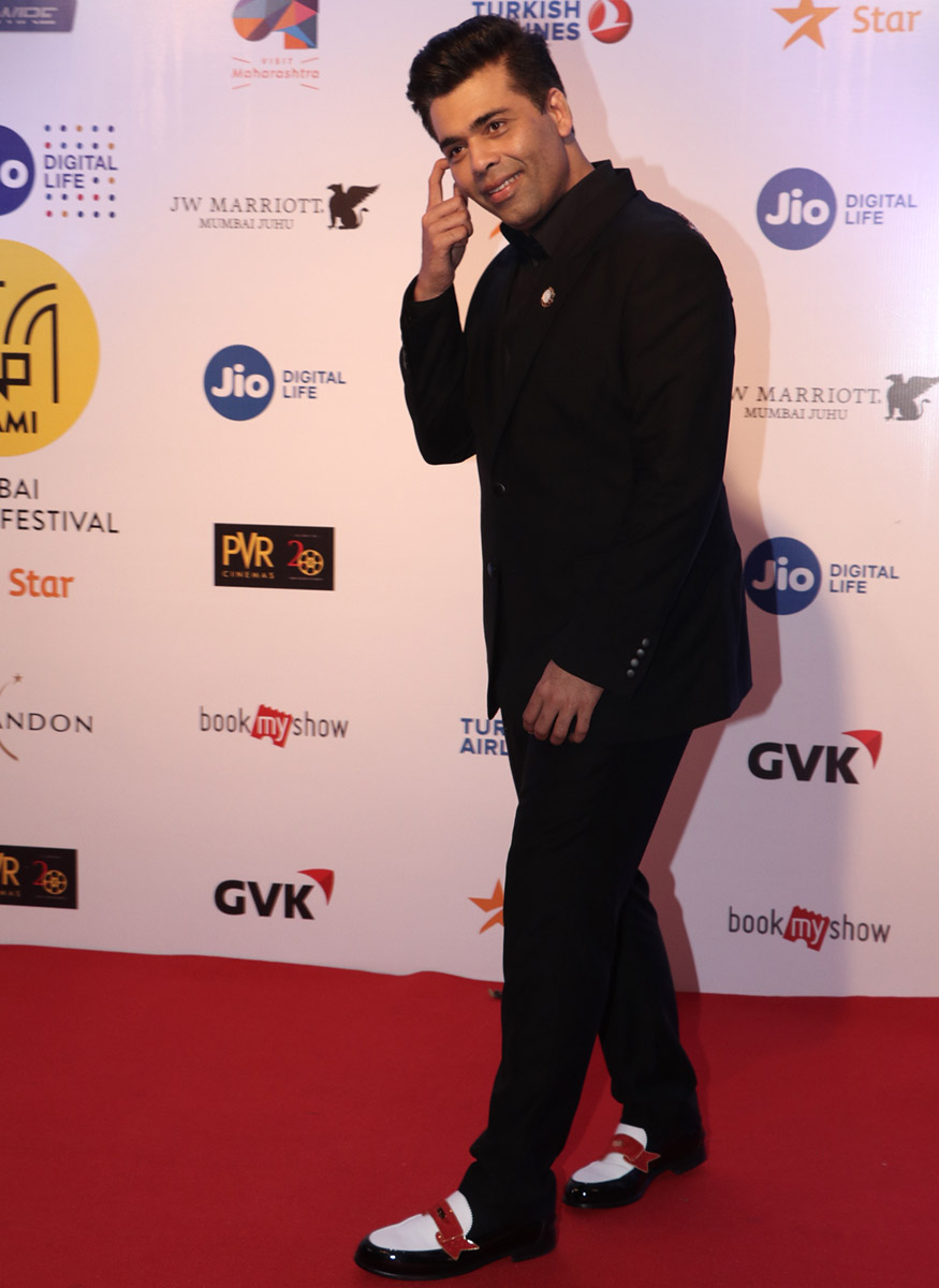 Karan Johar spotted at Jio Mami Film Festival 2017. Aamir Khan,Kangana Ranaut,Karan Johar,Riteish Deshmukh,Jio Mami Film Festival 2017,Jio Mami Film Festival,Jio Mami Film Festival pics,Jio Mami Film Festival images,Jio Mami Film Festival stills,Jio Mami Film Festival pictuires