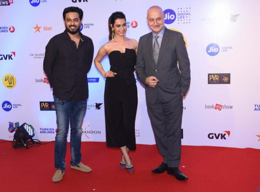 Anupam Kher at Jio Mami Film Festival 2017. Boney Kapoor,Sridevi,Jackie Shroff,Anupam Kher,Jio Mami Film Festival 2017,Jio Mami Film Festival,Jio Mami Film Festival pics,Jio Mami Film Festival images,Jio Mami Film Festival stills,Jio Mami Film Festival pictures,Jio Mami Film Festival photos